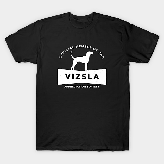 Vizsla Appreciation Society T-Shirt by Rumble Dog Tees